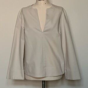 Prologue Long Sleeve Cream Women's Top Size Small